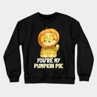 Happy Thanksgiving Pumpkin Pie Pumpkin Spice Season Crewneck Sweatshirt